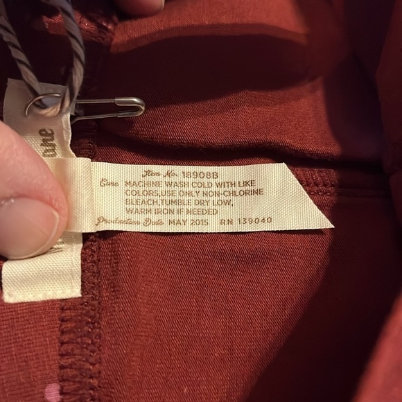 NWT-Matilda Jane-12-18 m-burgundy&purple polkadots,ruffled cuffs, leggings/pants - Picture 8 of 8